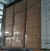 出口捷克的50000片納米海綿發貨